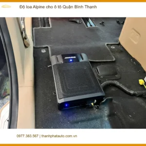 Cửa Hàng Độ Loa Ô Tô loa Alpine cho ô tô Quận Bình Thạnh - Lắp Đặt Uy Tín TPHCM