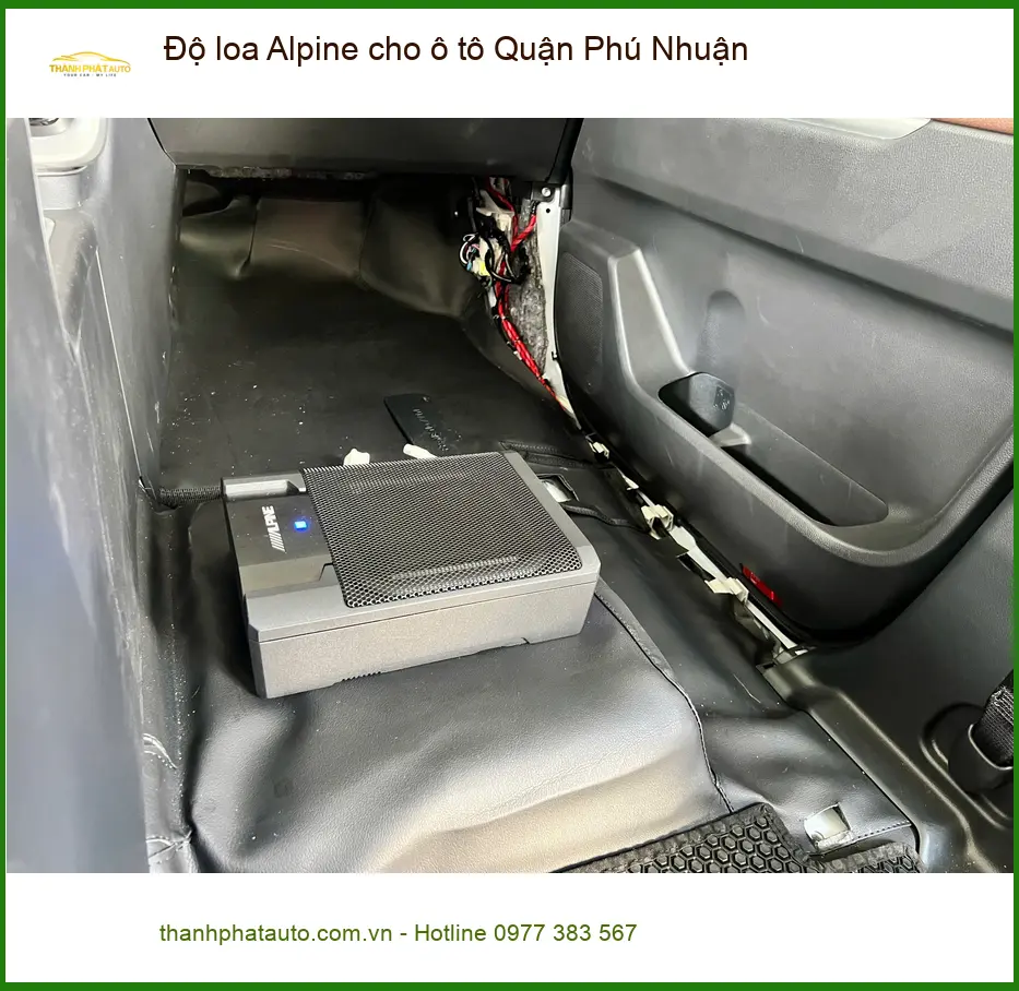 Trung Tâm Độ Loa Ô Tô loa Alpine Tại Quận Phú Nhuận - Nâng Cấp Chính Hãng