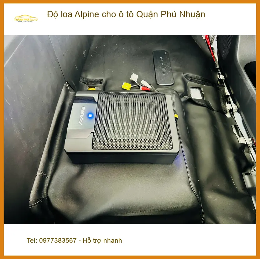 Trung Tâm Độ Loa Ô Tô loa Alpine Tại Quận Phú Nhuận - Nâng Cấp Chính Hãng ảnh thực tế 2