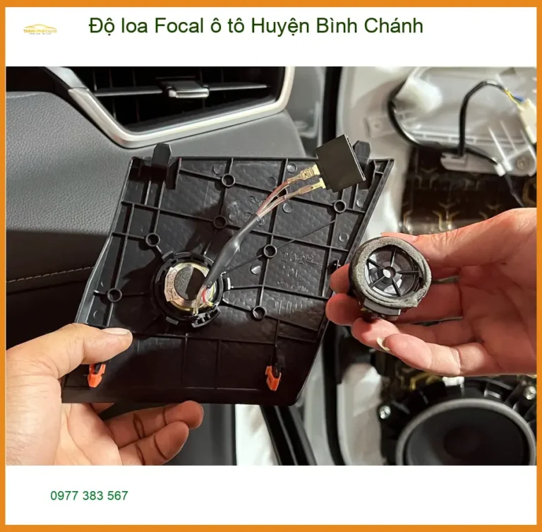 Trung Tâm Độ Loa Ô Tô loa Focal ô tô Huyện Bình Chánh - Nâng Cấp Chính Hãng