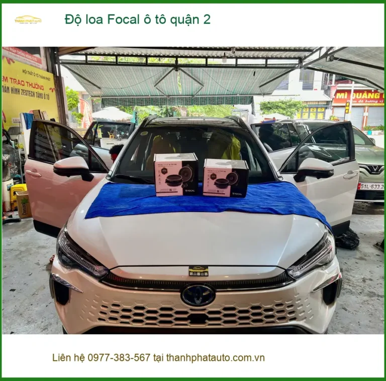 Trung Tâm Độ Loa Ô Tô loa Focal ô tô quận 2 - Nâng Cấp Chính Hãng