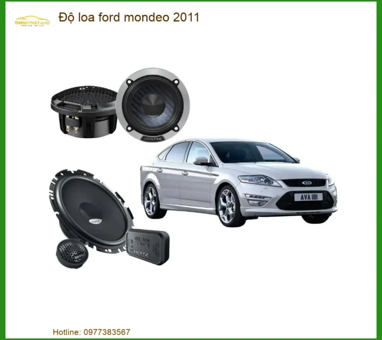 Nâng Cấp Hệ Thống Âm Thanh Ford Mondeo 2011 - Địa Chỉ Độ Uy Tín TPHCM