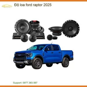 Độ Loa Âm Thanh Ô Tô Ford Raptor 2025 - Trung Tâm Lắp Đặt Uy Tín TPHCM