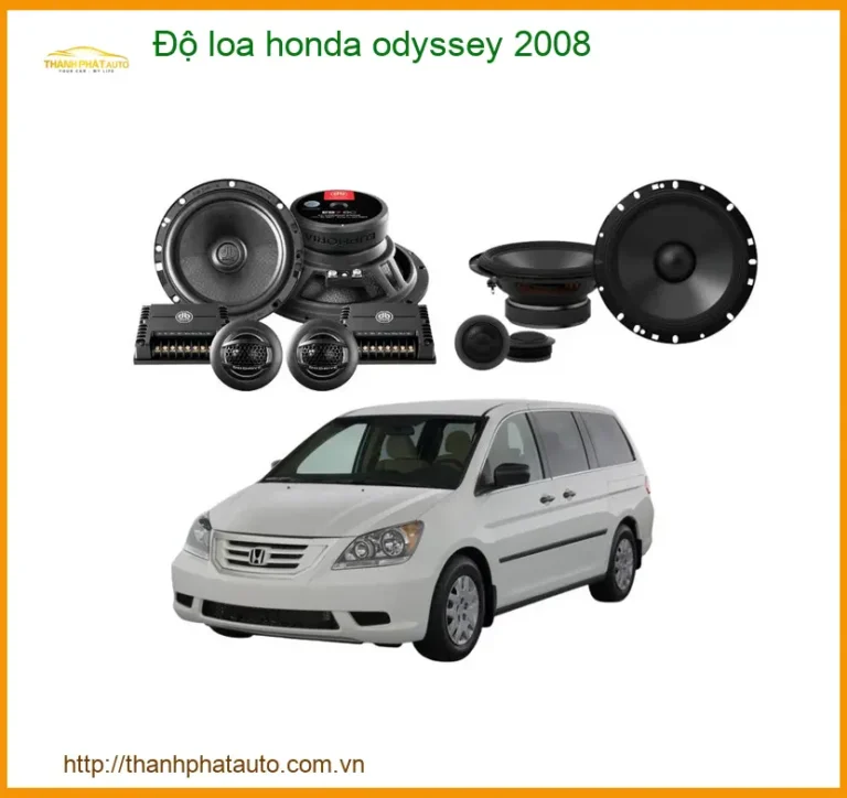 Độ Loa Honda Odyssey 2008 - Trung Tâm Độ Loa Ô Tô Uy Tín Giá Tốt TPHCM