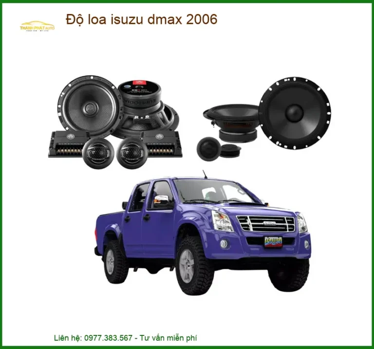 Độ Loa Ô Tô Isuzu Dmax 2006 - Trung Tâm Lắp Đặt Loa Ô Tô Cao Cấp TPHCM