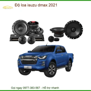 Độ Loa Ô Tô Isuzu Dmax 2021 - Trung Tâm Nâng Cấp Âm Thanh Cao Cấp TPHCM