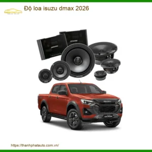Độ Loa Ô Tô Isuzu Dmax 2026 - Trung Tâm Độ Loa Ô Tô Chính Hãng Uy Tín TPHCM