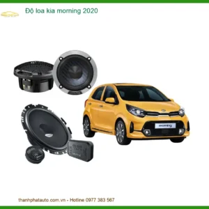 Độ Loa Xe Kia Morning 2020 - Địa Chỉ Lắp Đặt Loa Xe Hơi Uy Tín Giá Tốt TPHCM