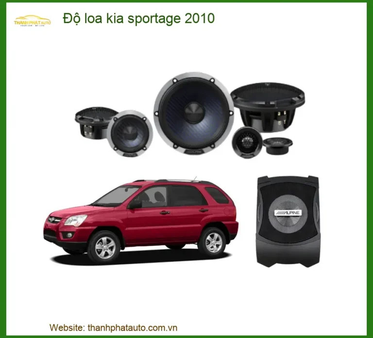 Độ Loa Ô Tô Kia Sportage 2010 - Địa Chỉ Lắp Đặt Nâng Cấp Uy Tín TPHCM