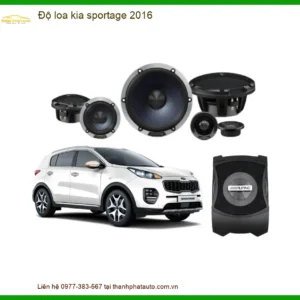 Độ Loa Kia Sportage 2016 - Trung Tâm Nâng Cấp Âm Thanh Xe Hơi Uy Tín TPHCM