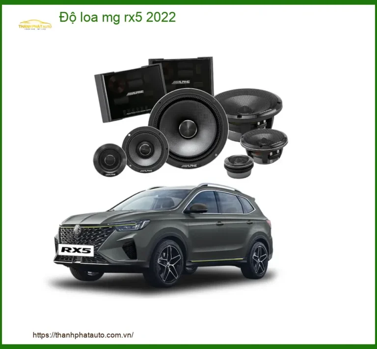 Độ Loa Sub Ô Tô, Âm Thanh Cao Cấp MG RX5 2022 - Địa Chỉ Lắp Đặt Uy Tín TPHCM