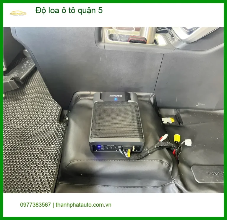 Trung Tâm Độ Loa Ô Tô loa ô tô quận 5 - Lắp Đặt Uy Tín TPHCM