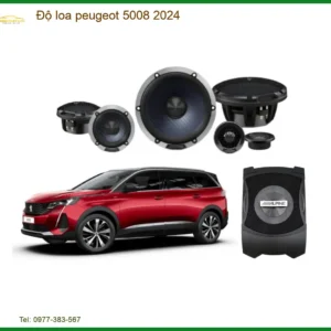 Độ Loa Peugeot 5008 2024 - Địa Chỉ Lắp Đặt Nâng Cấp Loa Chính Hãng TPHCM