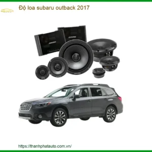 Độ Loa Sub Bass Subaru Outback 2017 - Trung Tâm Nâng Cấp Âm Thanh Uy Tín TPHCM