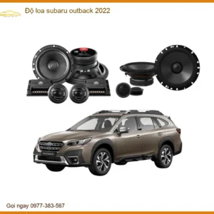 Độ Loa Subaru Outback 2022 - Trung Tâm Lắp Đặt Uy Tín Tại TPHCM