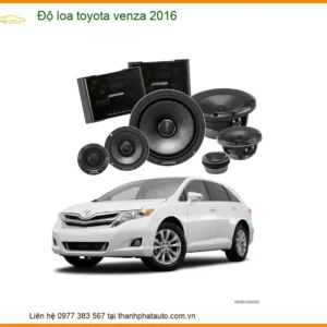 Độ Loa Ô Tô Chất Lượng Cao Toyota Venza 2016 - Trung Tâm Độ Loa Uy Tín TPHCM
