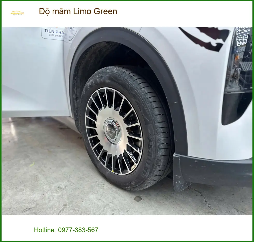Anh Quang độ mâm Limo Green cho Honda CR-V ở Quận Phú Nhuận để xe cá tính ảnh thực tế 2