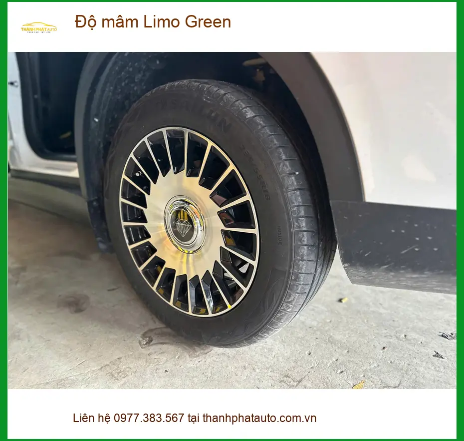 Chị An độ mâm Limo Green cho Hyundai Accent tại Hóc Môn để xe nổi bật hơn ảnh thực tế 3
