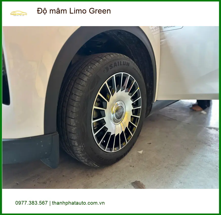 Anh Huy độ mâm Limo Green cho Hyundai Kona tại Quận 9 để xe thêm cá tính