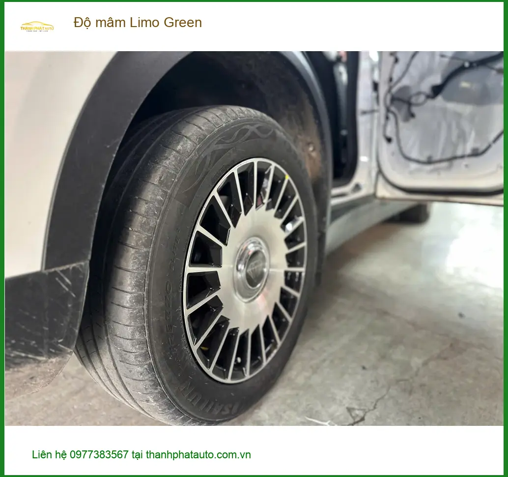 Anh Huy độ mâm Limo Green cho Hyundai Kona tại Quận 9 để xe thêm cá tính ảnh thực tế 2