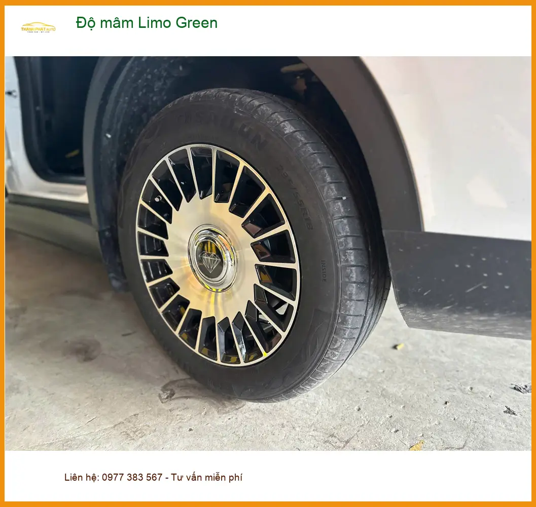 Anh Huy độ mâm Limo Green cho Hyundai Kona tại Quận 9 để xe thêm cá tính ảnh thực tế 3
