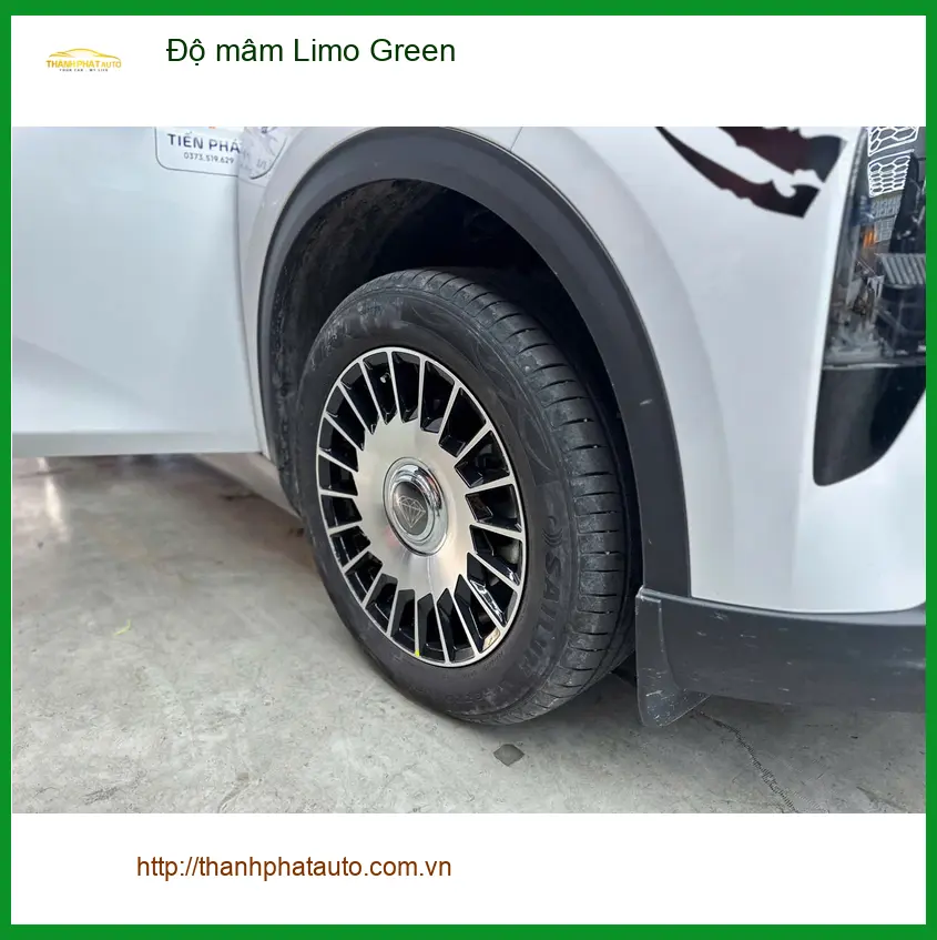 Anh Huy độ mâm Limo Green cho Hyundai Kona tại Quận 9 để xe thêm cá tính ảnh thực tế 4