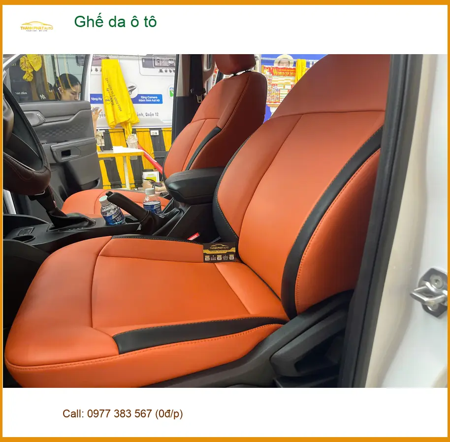 Anh Tín bọc Ghế da ô tô Hyundai Santa Fe tại Quận 6.