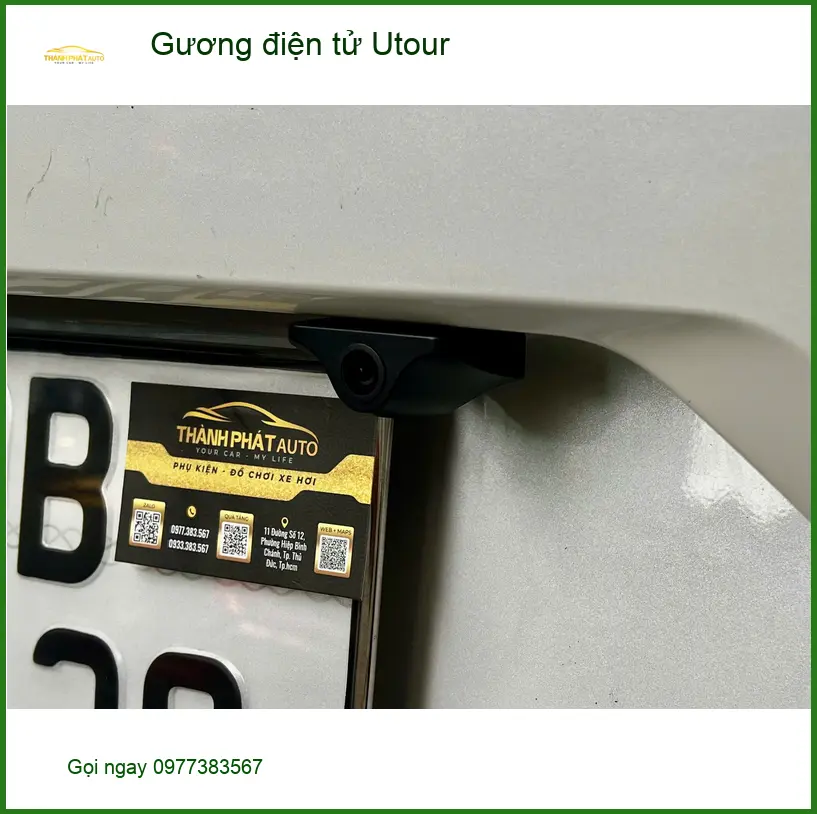 Chú Phước lắp Gương điện tử Utour cho Kia K3 tại Quận 12, tăng tầm nhìn và an toàn ảnh thực tế 3