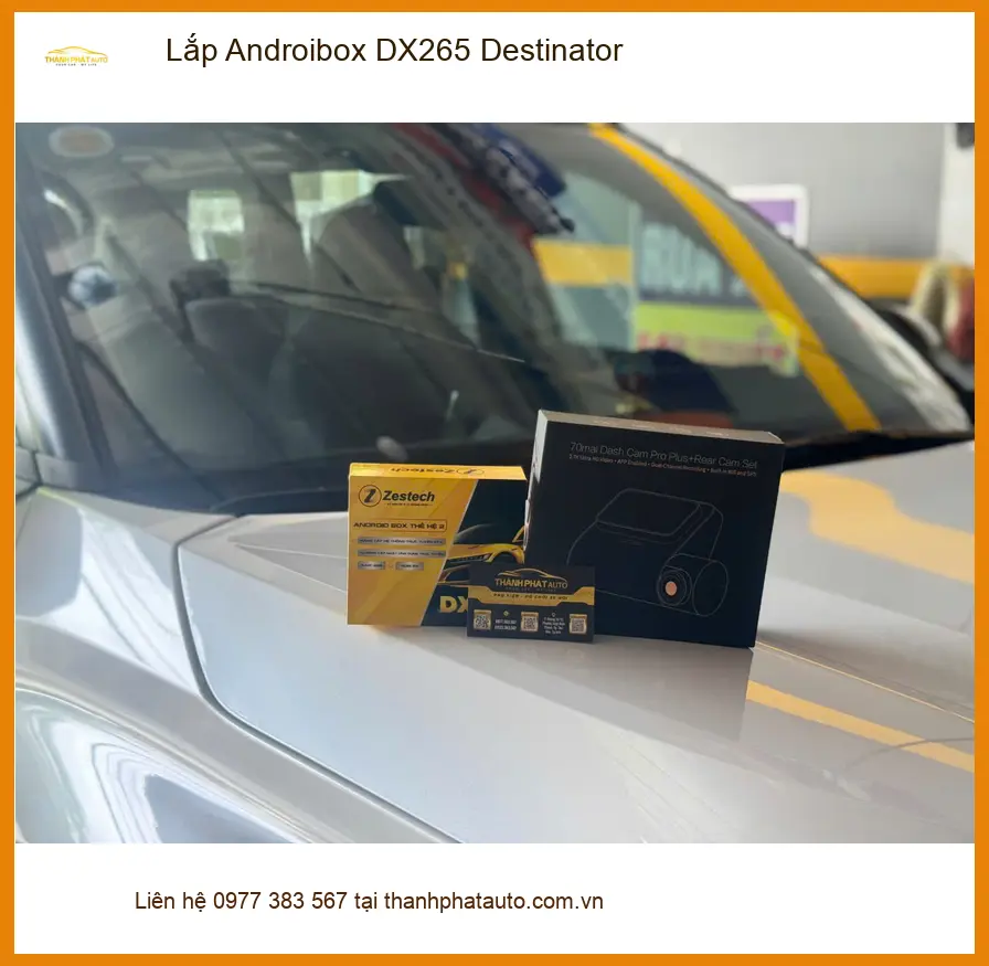 Anh Dũng lắp Androibox DX265 Destinator cho Honda CR-V tại Quận 12