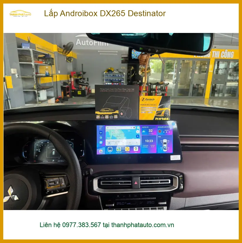 Chị Thảo lắp Androidbox DX265 Destinator cho Hyundai Accent ở Quận 6 để giải trí tiện lợi
