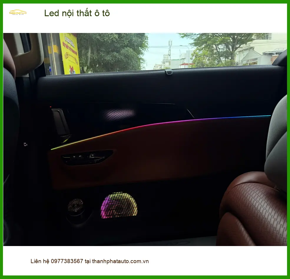 Anh Trường lắp Led nội thất ô tô cho Kia K3 tại Quận 1 để khoang xe lung linh ảnh thực tế 3
