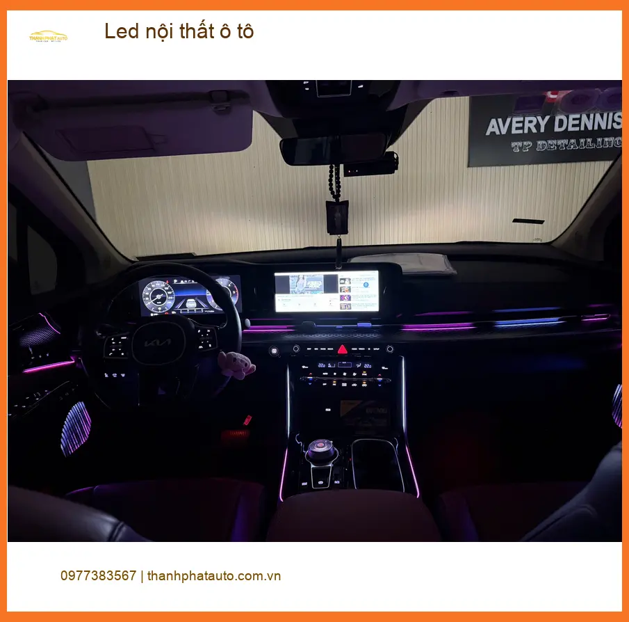 Anh Khải độ Led nội thất ô tô Honda CRV tại Hóc Môn, nâng tầm không gian xe ảnh thực tế 2