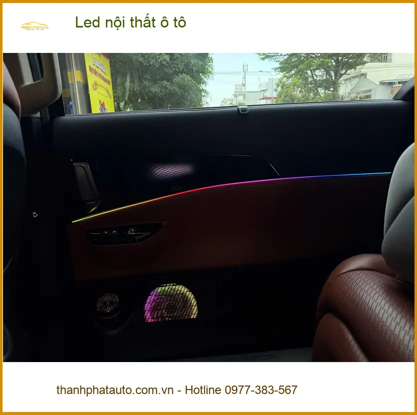 Anh Khải độ Led nội thất ô tô Honda CRV tại Hóc Môn, nâng tầm không gian xe ảnh thực tế 4