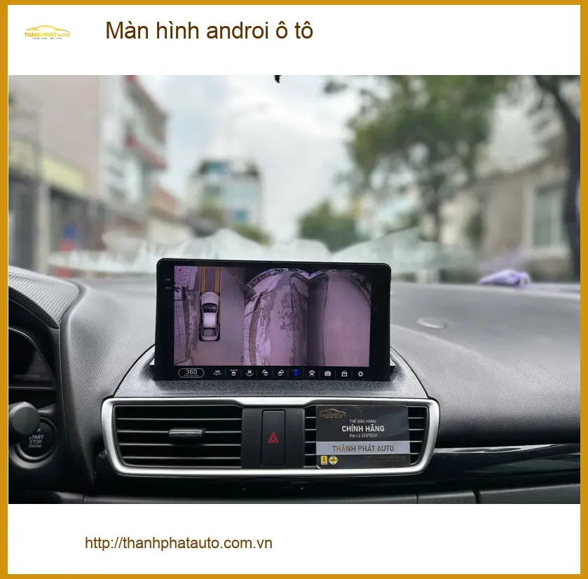 Anh Tấn nâng cấp màn hình Android ô tô Toyota Vios tại Quận Bình Tân
