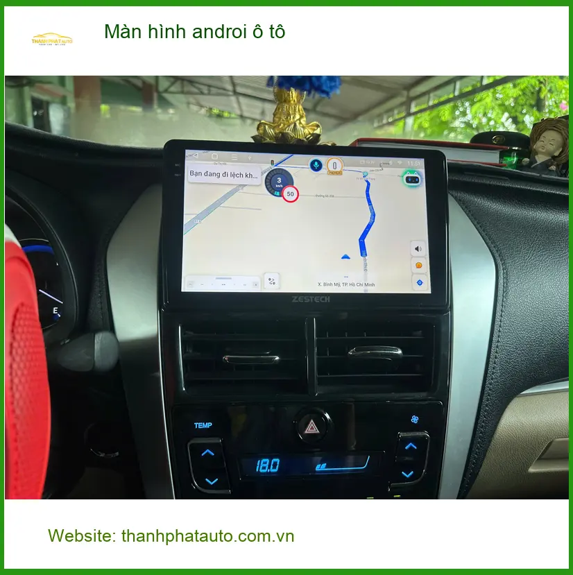 Anh Khải lắp màn hình Android ô tô Hyundai Creta Quận 5 vì màn zin chậm
