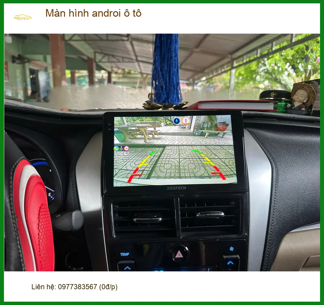 Anh Khải lắp màn hình Android ô tô Hyundai Creta Quận 5 vì màn zin chậm ảnh thực tế 2