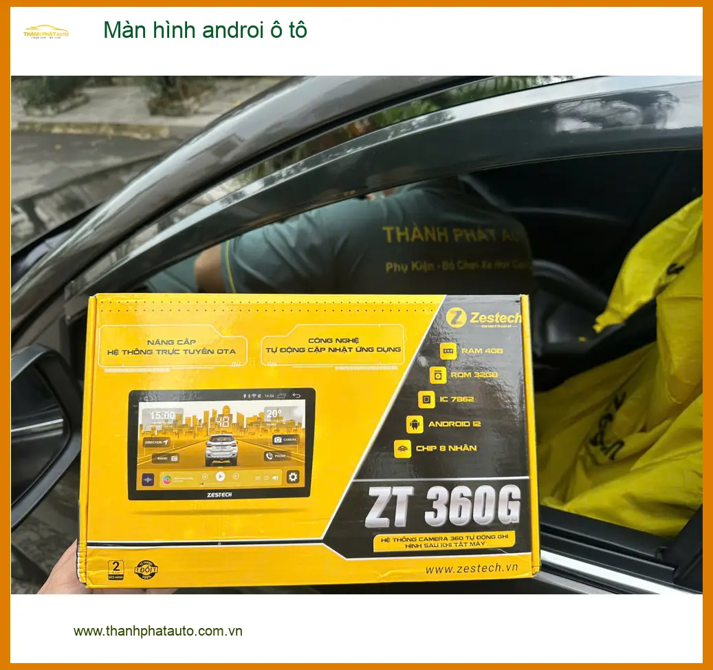 Anh Tấn nâng cấp màn hình Android ô tô Toyota Vios tại Quận Bình Tân ảnh thực tế 2