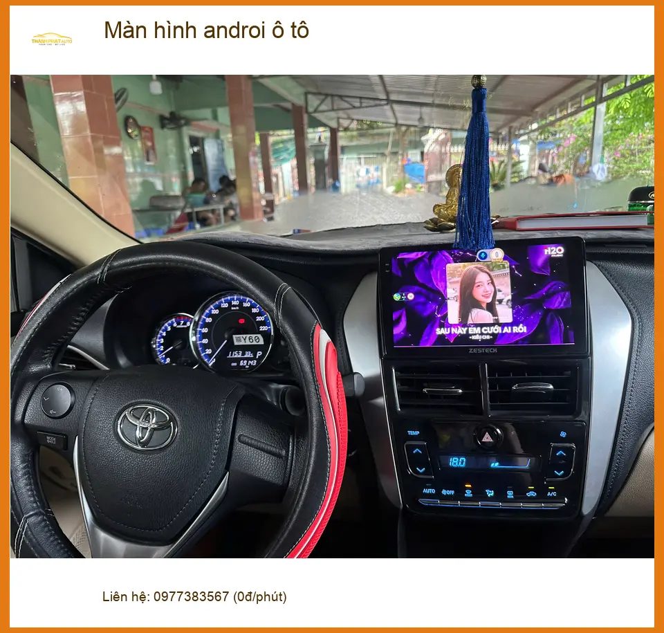 Anh Khải lắp màn hình Android ô tô Hyundai Creta Quận 5 vì màn zin chậm ảnh thực tế 3