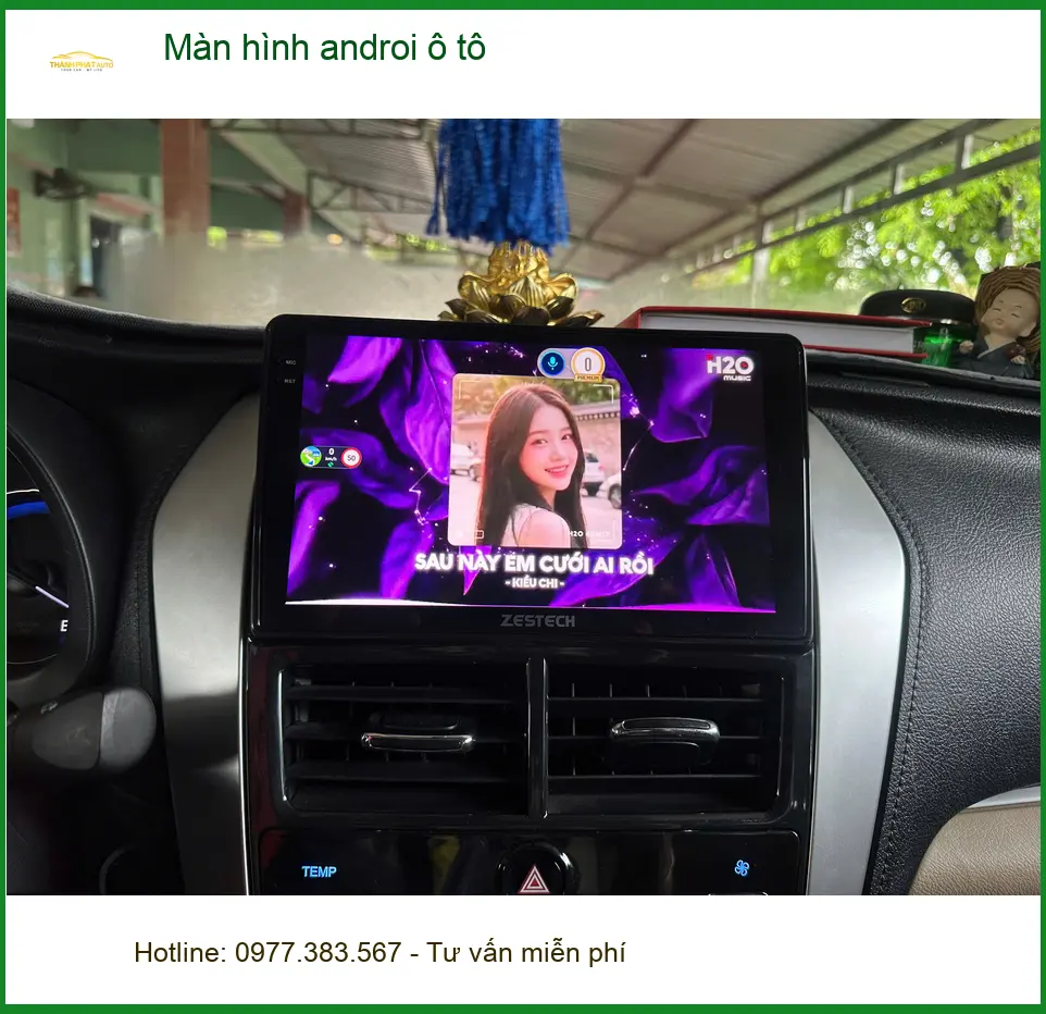 Anh Khải lắp màn hình Android ô tô Hyundai Creta Quận 5 vì màn zin chậm ảnh thực tế 5