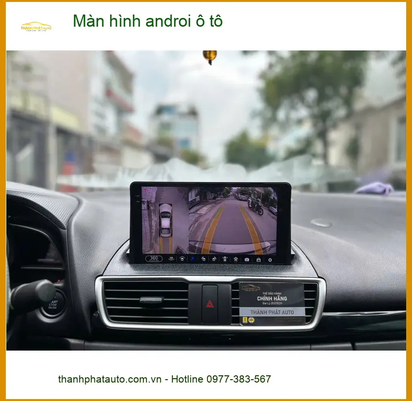 Anh Kiên lắp màn hình Android ô tô cho Hyundai Creta tại Quận 2 để tiện đường đi làm ảnh thực tế 2