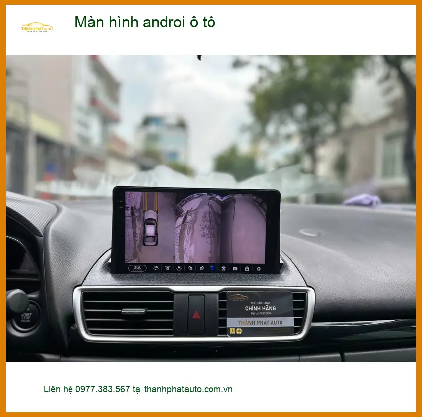 Anh Kiên lắp màn hình Android ô tô cho Hyundai Creta tại Quận 2 để tiện đường đi làm ảnh thực tế 3