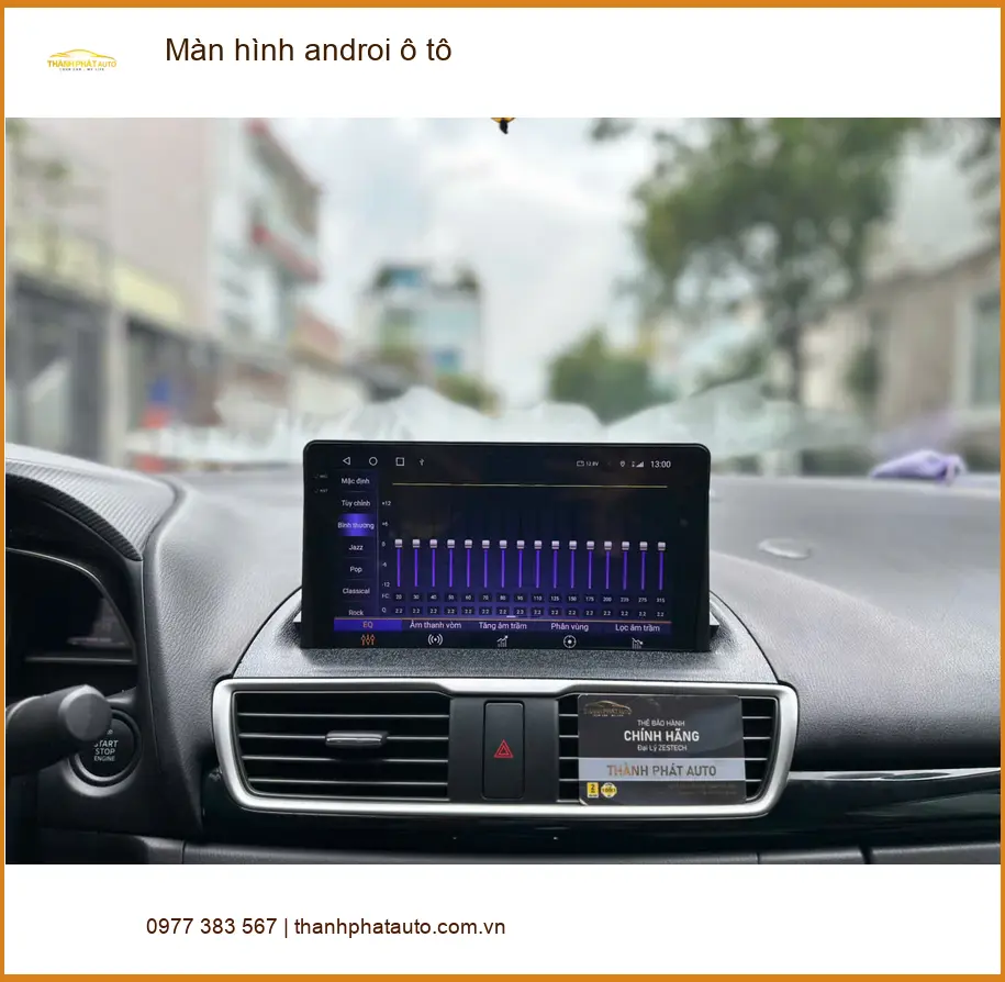 Anh Kiên lắp màn hình Android ô tô cho Hyundai Creta tại Quận 2 để tiện đường đi làm ảnh thực tế 4