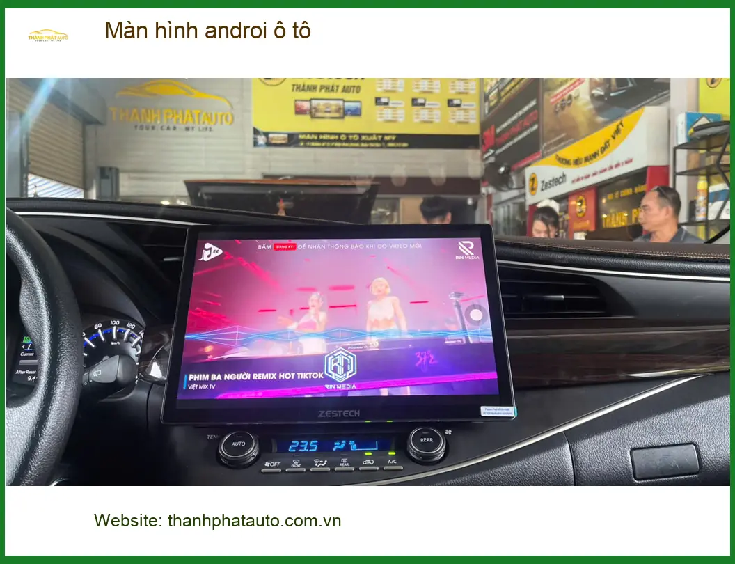 Anh Khải lắp màn hình Android ô tô cho Honda BR-V tại Thủ Đức