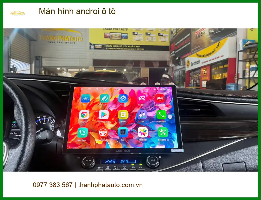 Anh Khải lắp màn hình Android ô tô cho Honda BR-V tại Thủ Đức ảnh thực tế 2