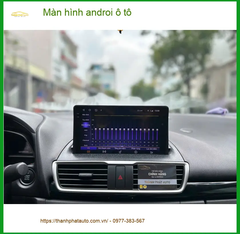Anh Sơn lắp màn hình Android ô tô Kia Sorento tại Quận 12 thay màn zin cũ ảnh thực tế 2