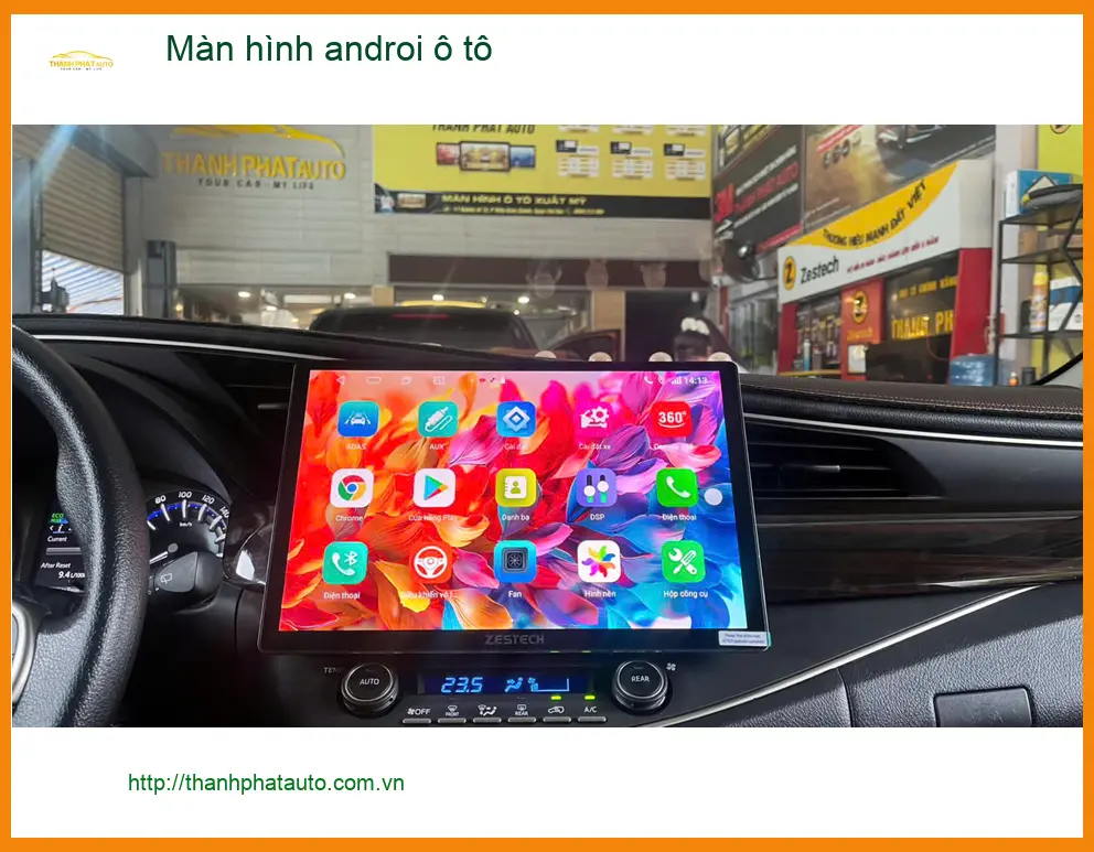 Anh Quốc lắp màn hình Android ô tô Honda CRV tại Phú Nhuận trải nghiệm công nghệ