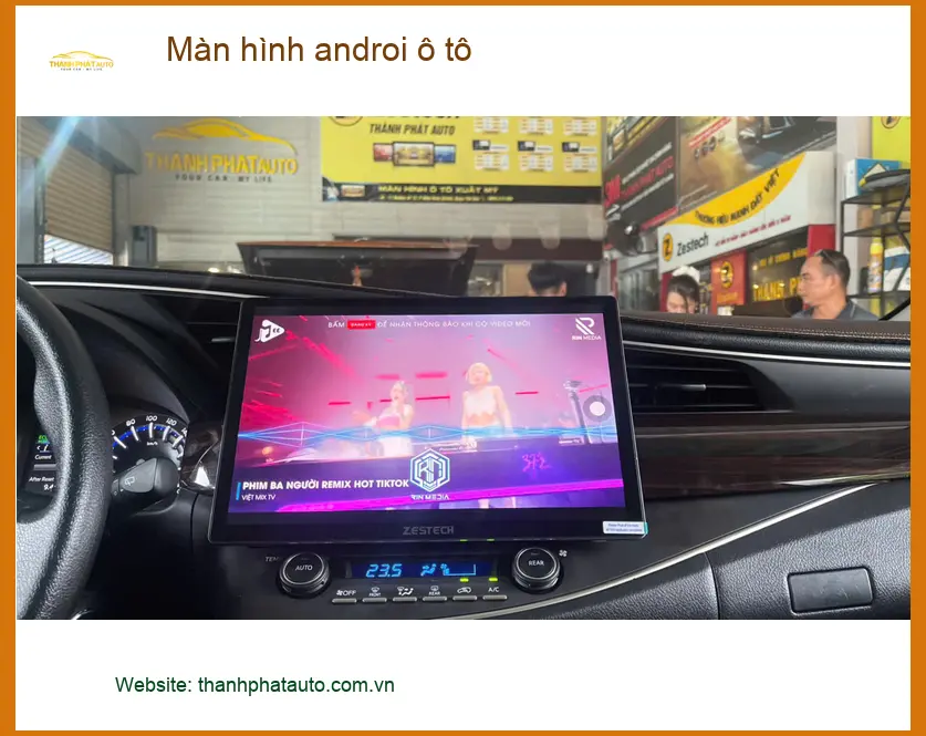 Anh Quốc lắp màn hình Android ô tô Honda CRV tại Phú Nhuận trải nghiệm công nghệ ảnh thực tế 2