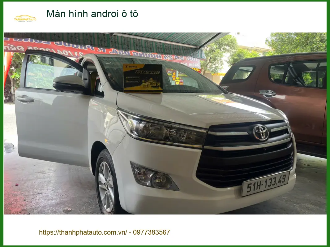 Anh Phong lắp màn hình Android ô tô cho Honda CRV tại Quận 9
