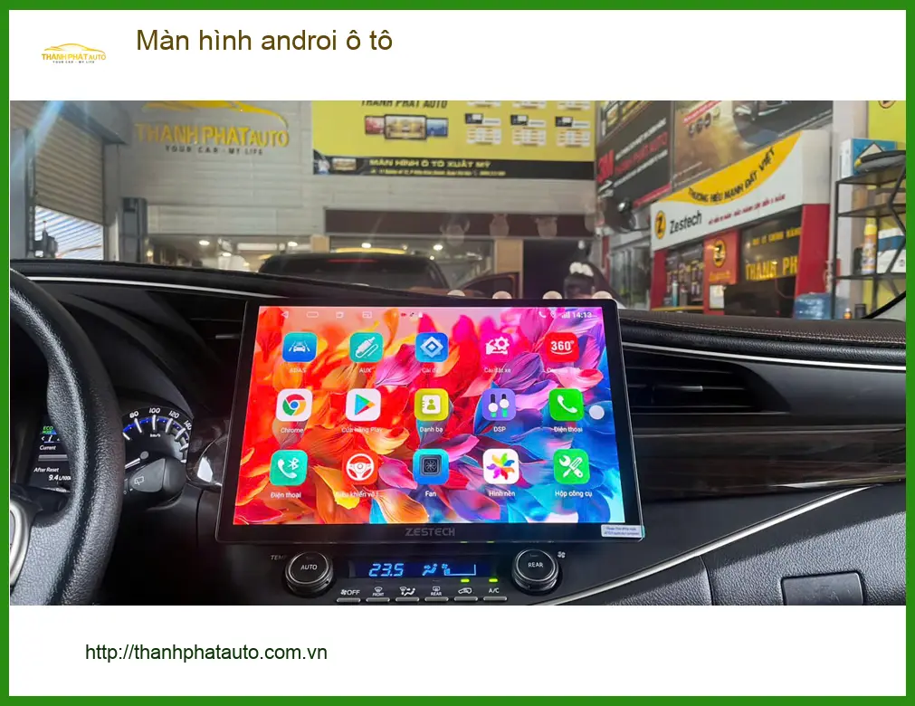 Anh Phong lắp màn hình Android ô tô cho Honda CRV tại Quận 9 ảnh thực tế 3