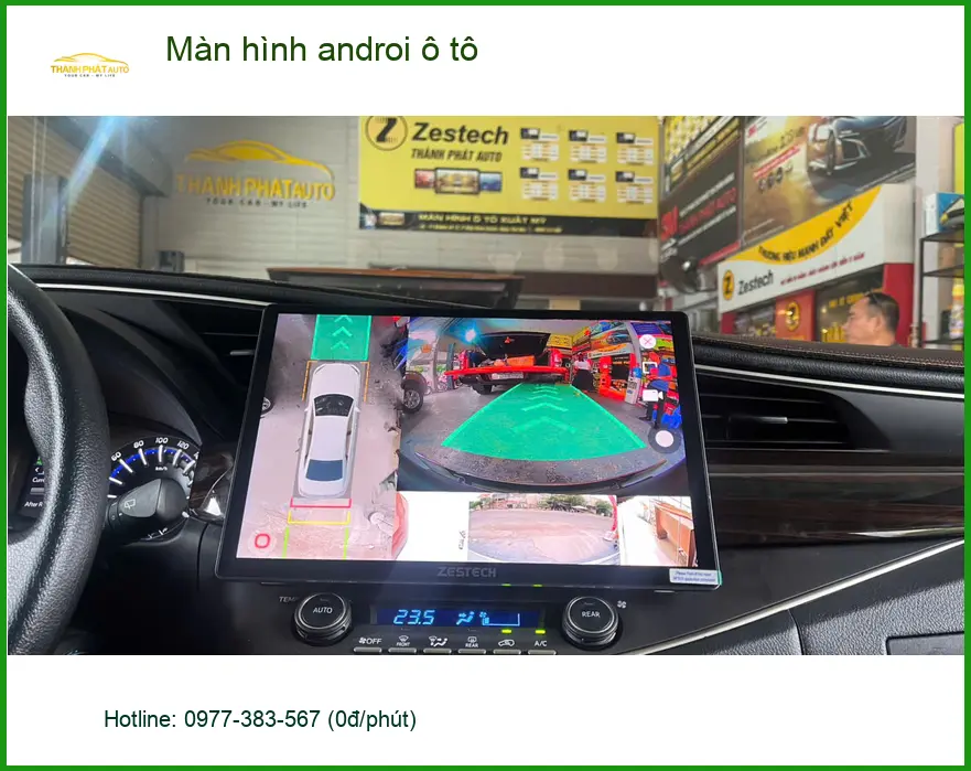 Anh Phong lắp màn hình Android ô tô cho Honda CRV tại Quận 9 ảnh thực tế 4